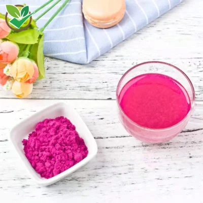 100% natural orgânico liofilizado dragão vermelho pitaya em pó