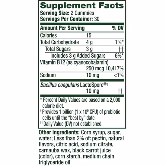 Suplemento Nutricional de Vitamina B12 99% 1% para Ingredientes Alimentares